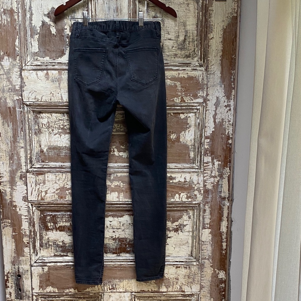 Madewell Y2K Dark Gray Legging Jeans Size 26 - Picture 5 of 9